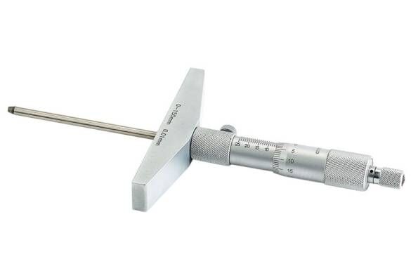 DERİNLİK MİKROMETRESİ 0 - 100 * 0.01 mm / 0 - 150 * 0,01 mm  ARASI TÜM ÖLÇÜLER