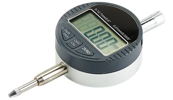 DİJİTAL KOMPARATÖR SAATİ 0 - 12.7 * 0.01 mm - 0 - 12.7 * 0.001 mm MİKRONLU , TÜM ÖLÇÜLER