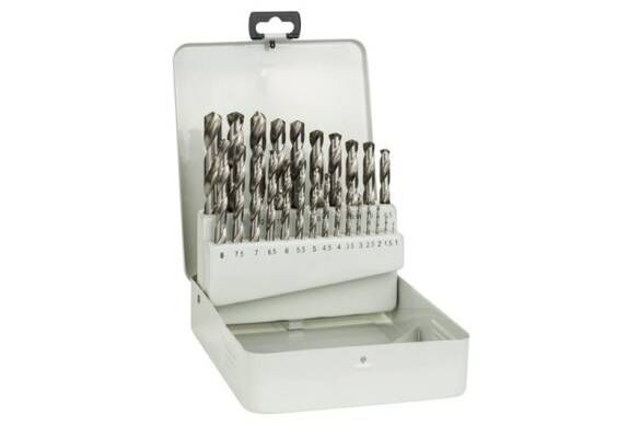 HSS MATKAP UCU BEYAZ 1,0 mm - 13 mm / 25 PCS SET