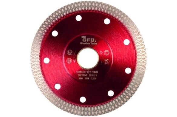 HASSAS KESİM İNCE TURBO ELMAS SERAMİK FAYANS KESİCİ 115 mm ÇAPRAZ DİŞ