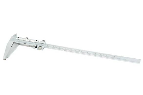 UZUN ÇİFT ÇENELİ KUMPAS 300 * 0.05 mm / 1000 * 0.05 mm ARASI TÜM ÖLÇÜLER 1000 * 0.05 mm ( ÇENE BOYU 150 mm )
