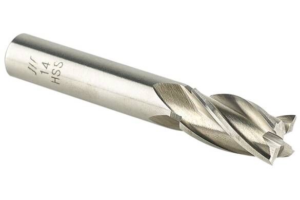 HSS 4 AĞIZLI PARMAK FREZE 3,0 mm / 40,0 mm ARASI TÜM ÖLÇÜLER 4 mm
