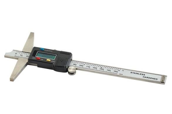DİJİTAL DERİNLİK KUMPASI 150 * 0,01 mm / 200 * 0.01 mm ARASI TÜM ÖLÇÜLER 200 * 0.01 mm