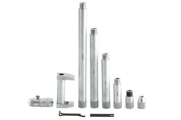 DELİK İÇİ UZATMA MİKROMETRESİ 50 - 175 * 0.01 mm / 50 - 600 * 0.01 mm ARASI TÜM ÖLÇÜLER 50 - 600 * 0.01 mm