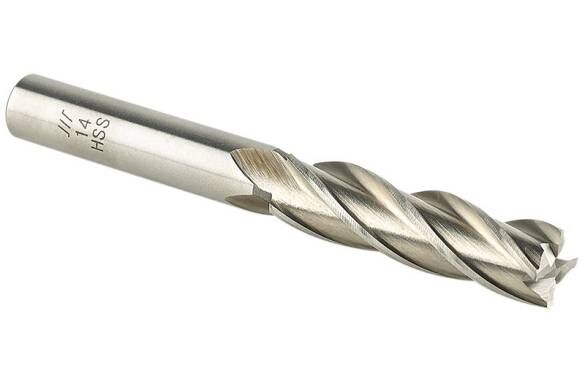 HSS 4 AĞIZLI UZUN PARMAK FREZE 3 mm / 32 mm ARASI TÜM ÖLÇÜLER 20 mm