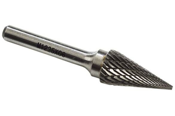 KARBÜR KALIPÇI FREZE M KONİK SİVRİ TÜM ÖLÇÜLER M 16 * 25 * 06