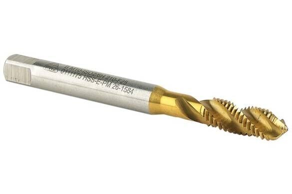 HSS TİTANYUM HELİS MAKİNA KILAVUZU DIN 371 / C - 376 35 DERECE -  M-2*0,4 / M/27*3 ARASI TÜM ÖLÇÜLER M 20 * 2.5