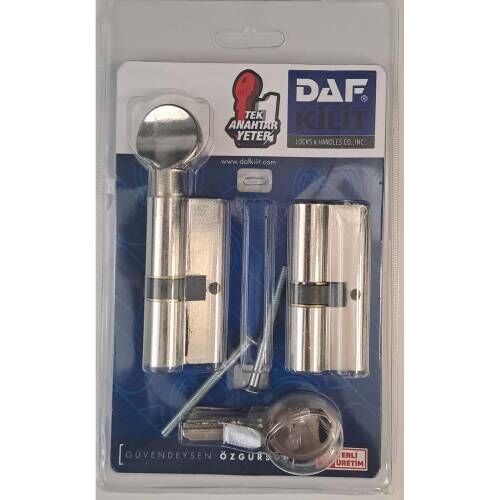 DAF SİLİNDİRLİ DEMİR KAPI KİLİT ÇEŞİTLERİ 68 TAKIM BAREL