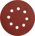 230MM Cırtlı Disk Zımpara 8 Delikli NK Aluminyum Oksit
