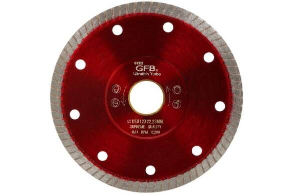 HASSAS KESİM İNCE TURBO ELMAS SERAMİK FAYANS KESİCİ 115 mm / 125 mm / 180 mm 180 mm